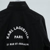 Karl Lagerfeld Rue St-Guillaume Zip Jacket in Black Medium