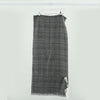 Load image into Gallery viewer, Fraas Pure Cashmere Scarf in Grey/Black Tartan