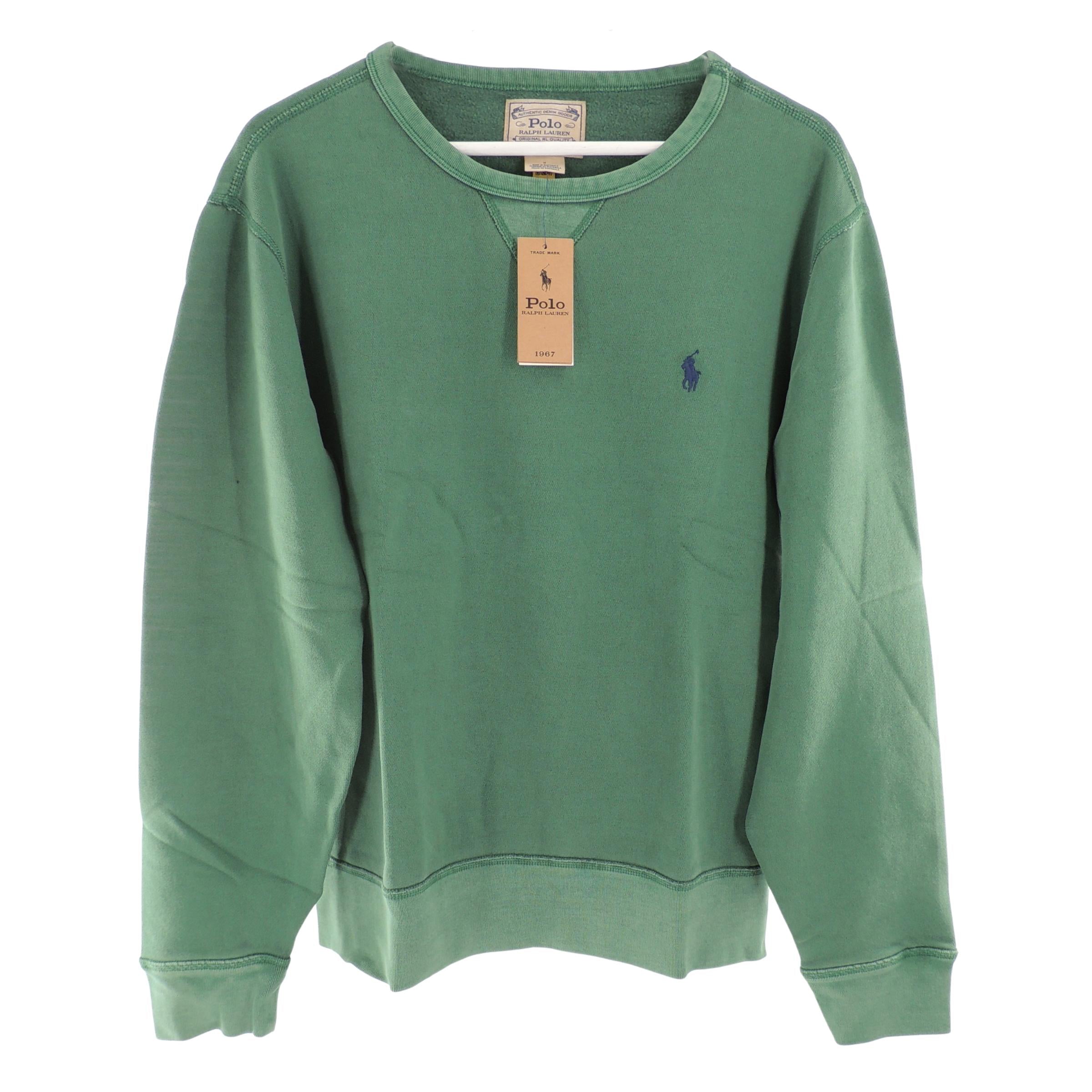 Ralph Lauren Mens  Classics 1 Sweatshirt Green Medium