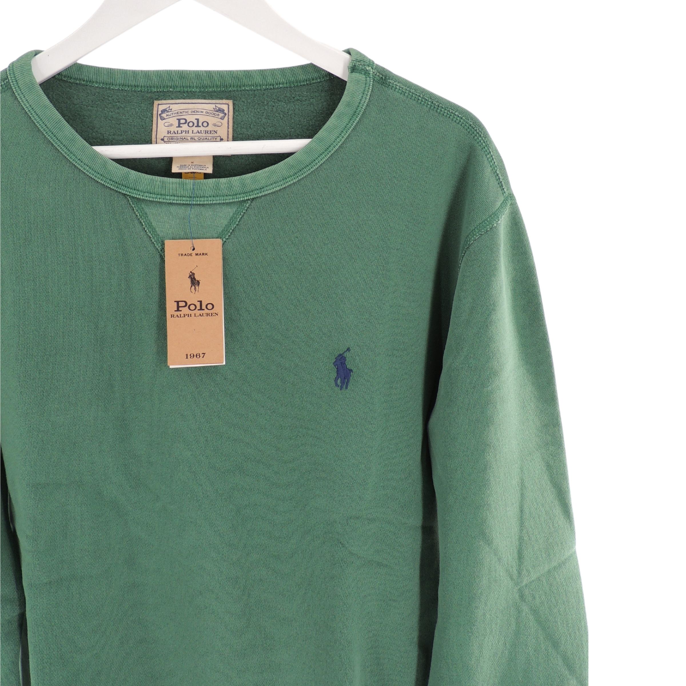 Ralph Lauren Mens  Classics 1 Sweatshirt Green Medium