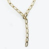 Pilgrim Precious Open Curb Link Necklace Gold Plated