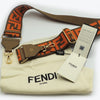 Load image into Gallery viewer, Fendi Strap You Monogram Bag Shoulder Strap Brown/orange