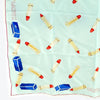 Load image into Gallery viewer, Lanvin Lipstick Print silk square scarf