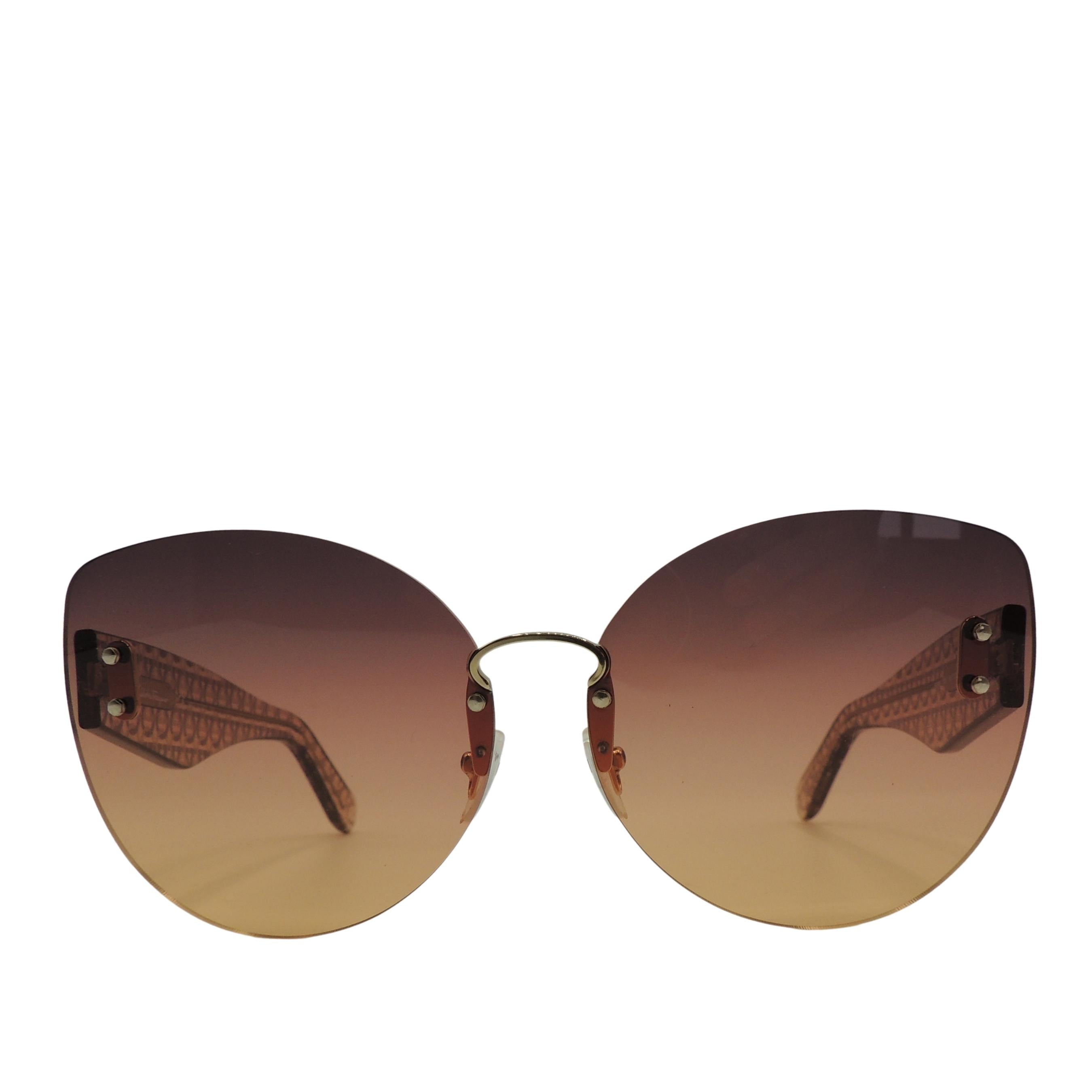 Salvatore Ferragamo SF 208S Sunglasses in Leopard Brown