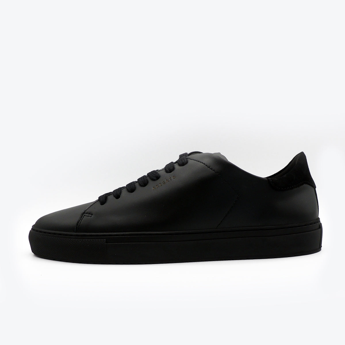 Axel Arigato Clean 90 Leather Trainers in Black UK 7