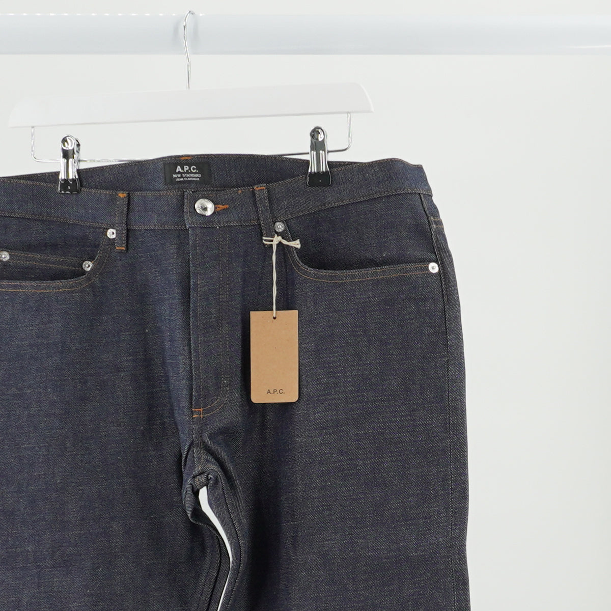 A.P.C New Standard Unwashed Japanese Denim Jeans