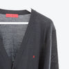 Load image into Gallery viewer, Carolina Herrera Men&#39;s Knitted Cardigan in Navy Blue XL