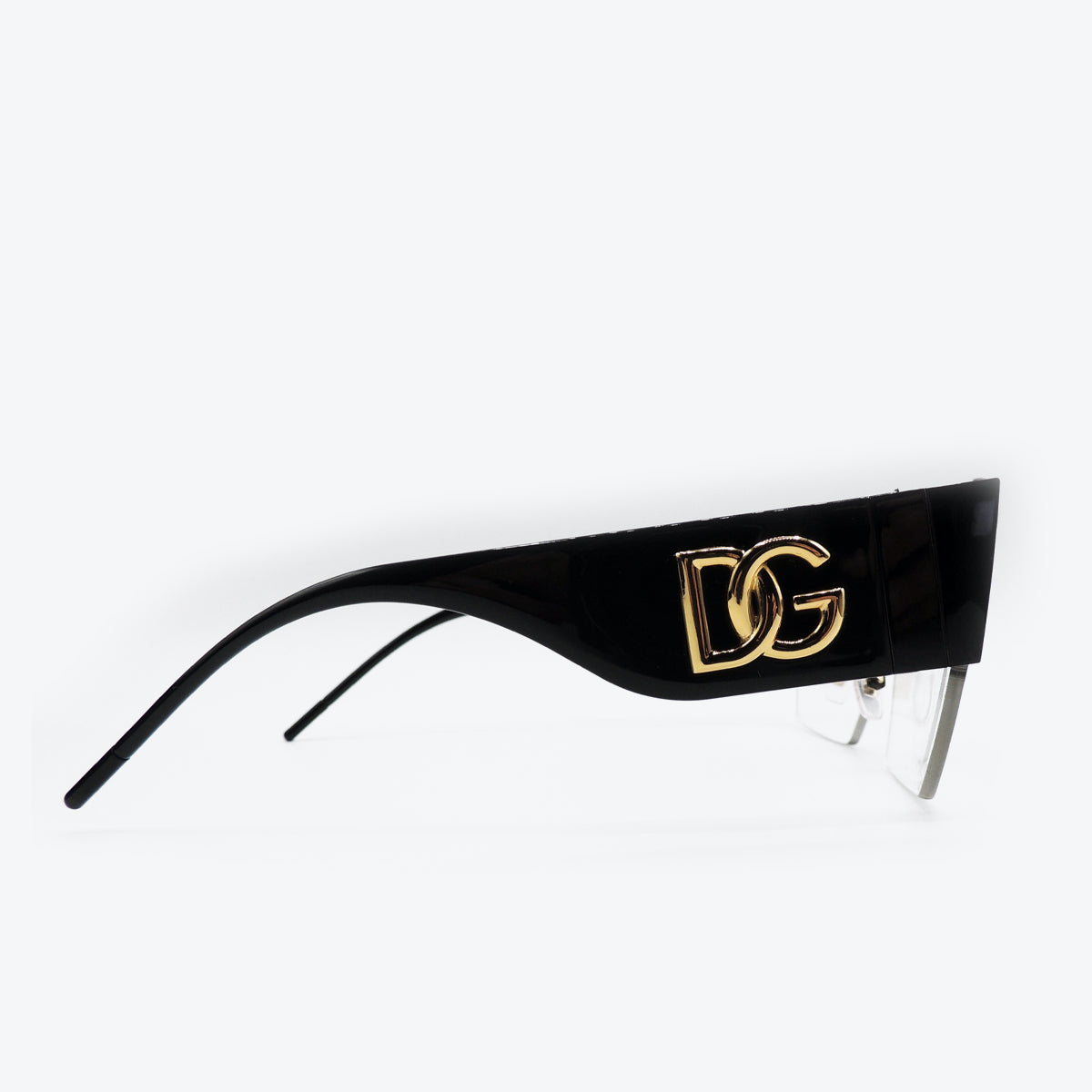 Dolce & Gabbana Geometric transparency glasses clear