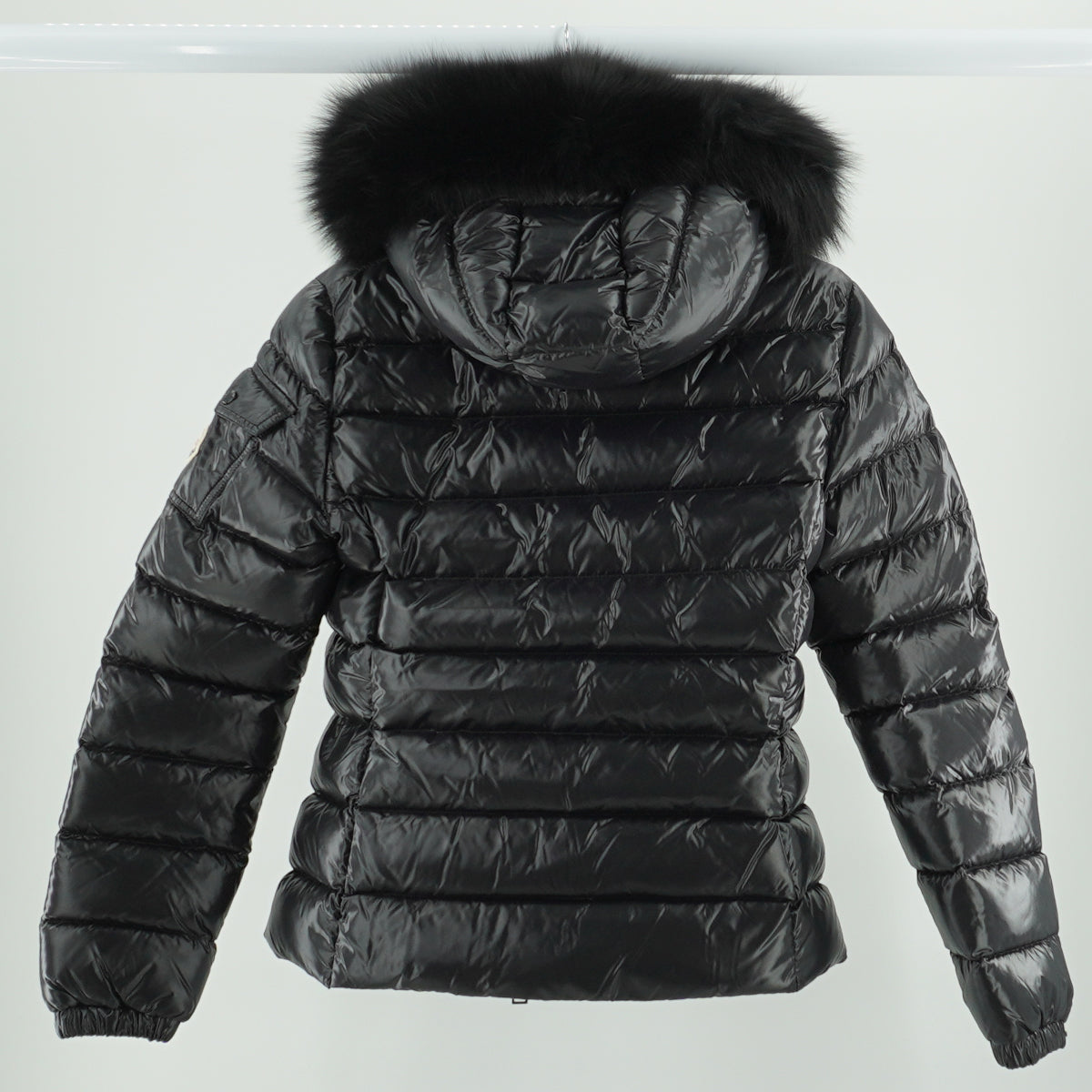 Moncler Child's Down Coat in Black  - Age 10