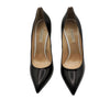 Load image into Gallery viewer, Casadei Blade Penny Heels in Black Nappa Leather  UK 6.5