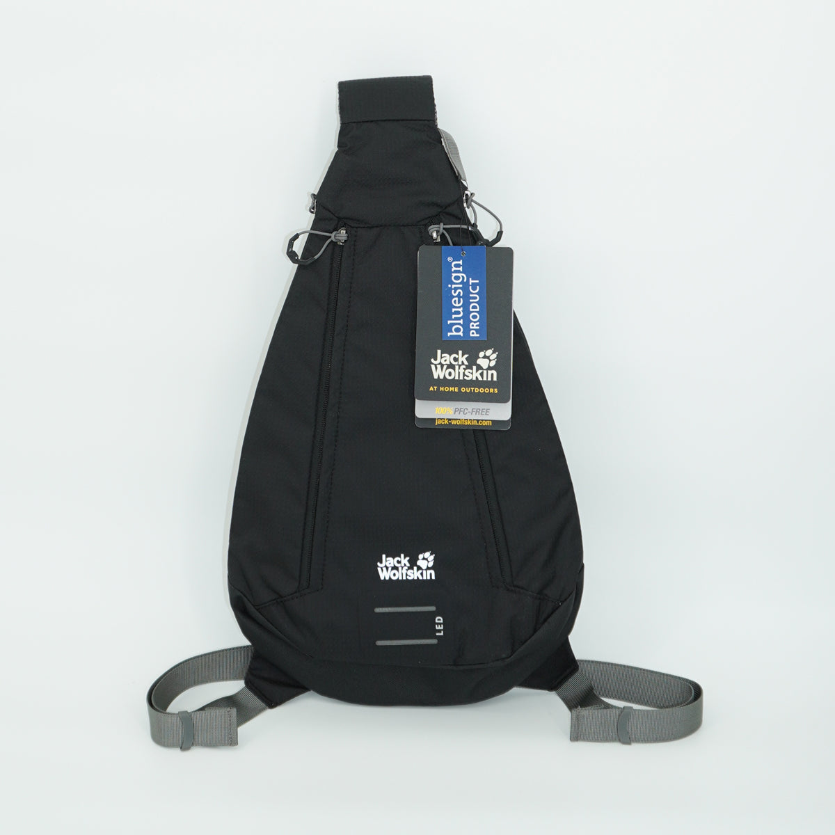 Jack Wolfskin Unisex Delta Air Shoulder Bag in Black