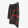 Philipp Plein Beachwear Shorts in Black and Red - Large