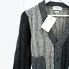 Thom Browne Stripe Men's Cable-Knit Wool/ Mohair Cardigan