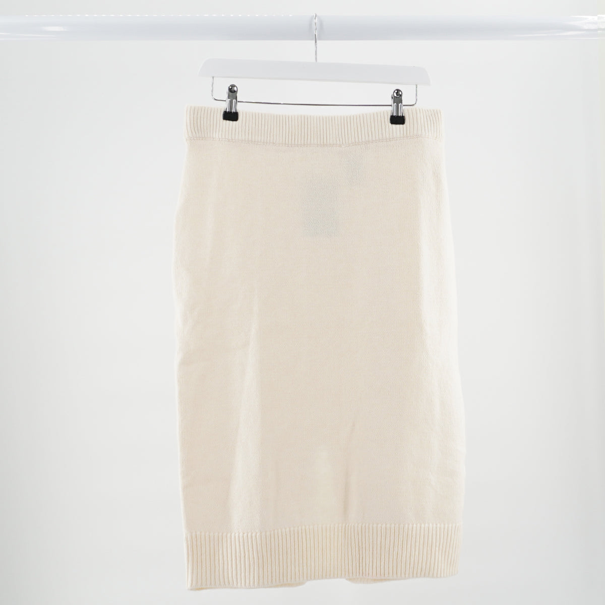 H&M Beige Knitted Skirt- Size M