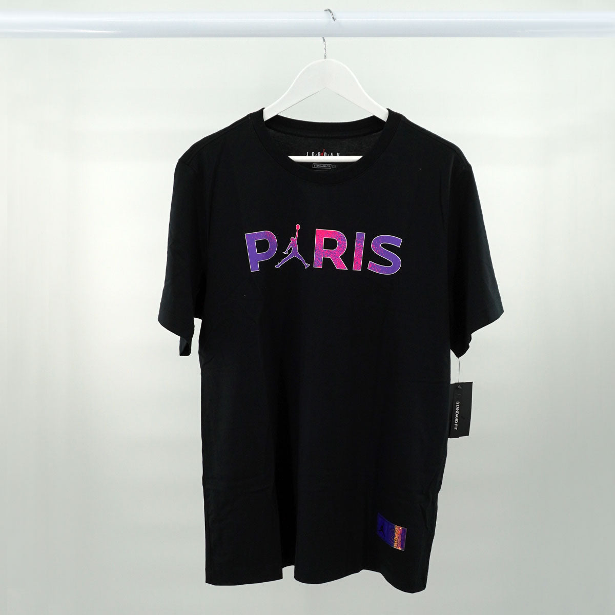 Nike Air Jordan PSG T-Shirt in Black Large