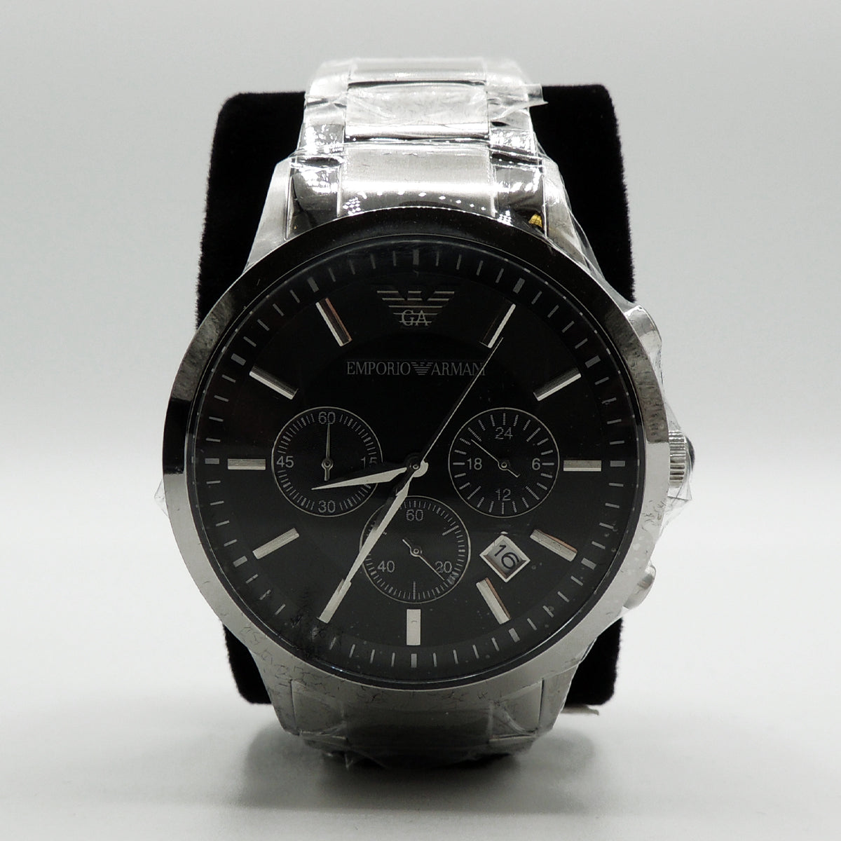 Emporio Armani Classic Chronograph Black Dial Watch AR2434
