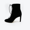 Jimmy Choo Daize 85 Cashmere Suede Ankle Boots in Black UK 5.5