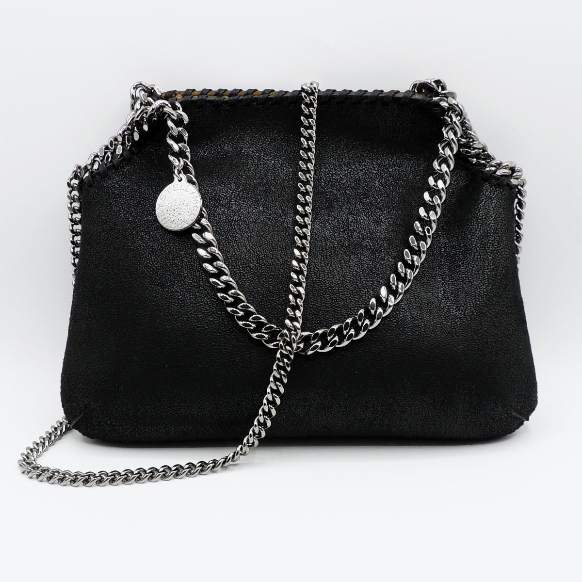 Stella McCartney Mini Falabella Shoulder Bag Shaggy Deer