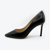 Load image into Gallery viewer, Jimmy Choo Romy 85 Leather Pumps in Black UK size 4
