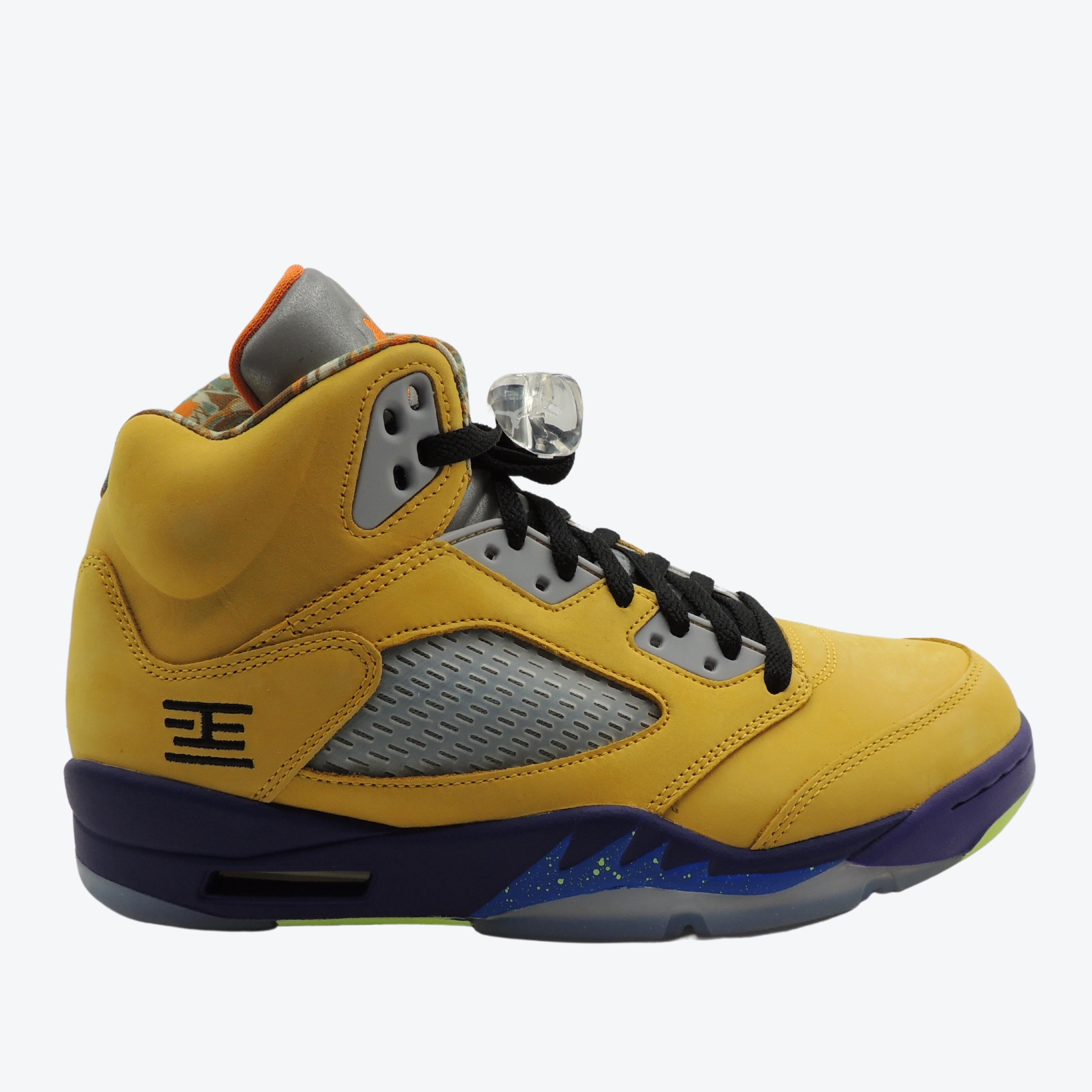 Nike Air Jordan 5 Retro SE Varsity Maize/Solar Orange UK 8