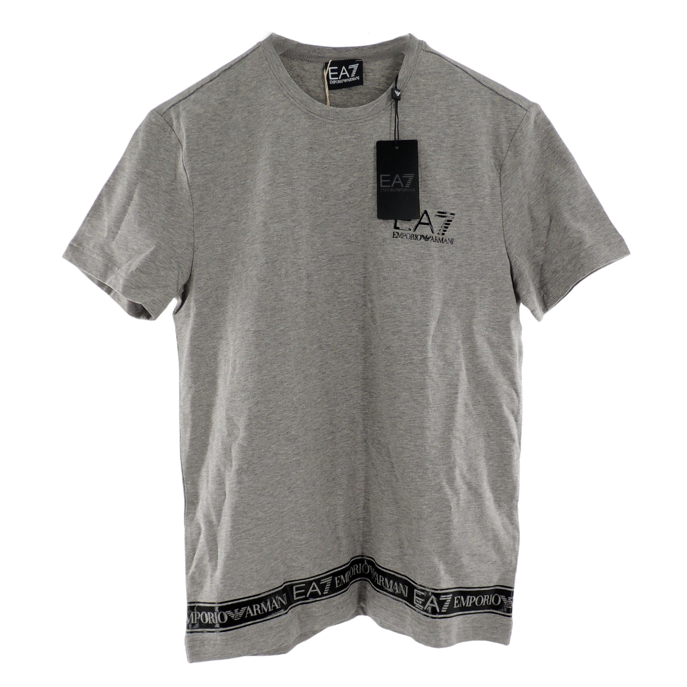 Emporio Armani Men's EA7 T-Shirt Grey XS