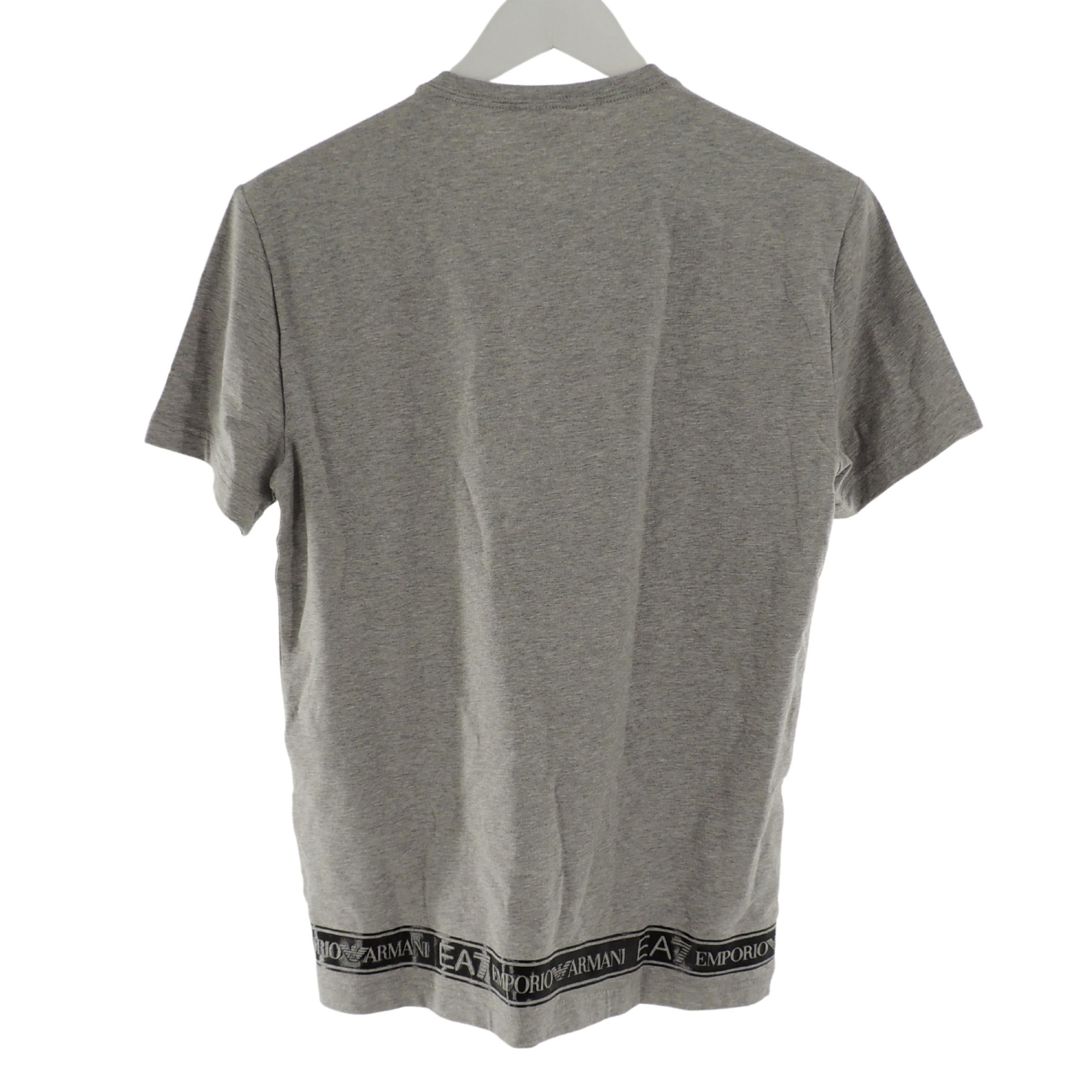Emporio Armani Men's EA7 T-Shirt Grey XS