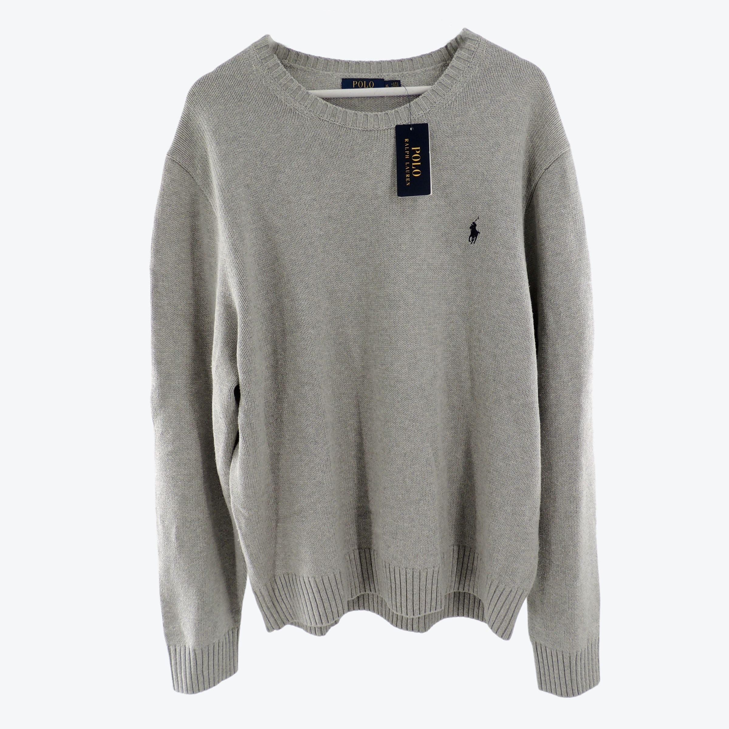Polo Ralph Lauren Classic Knitted Sweater in Grey XL