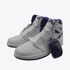 Nike Air Jordan 1 High OG in White/Curt Purple UK 4.5