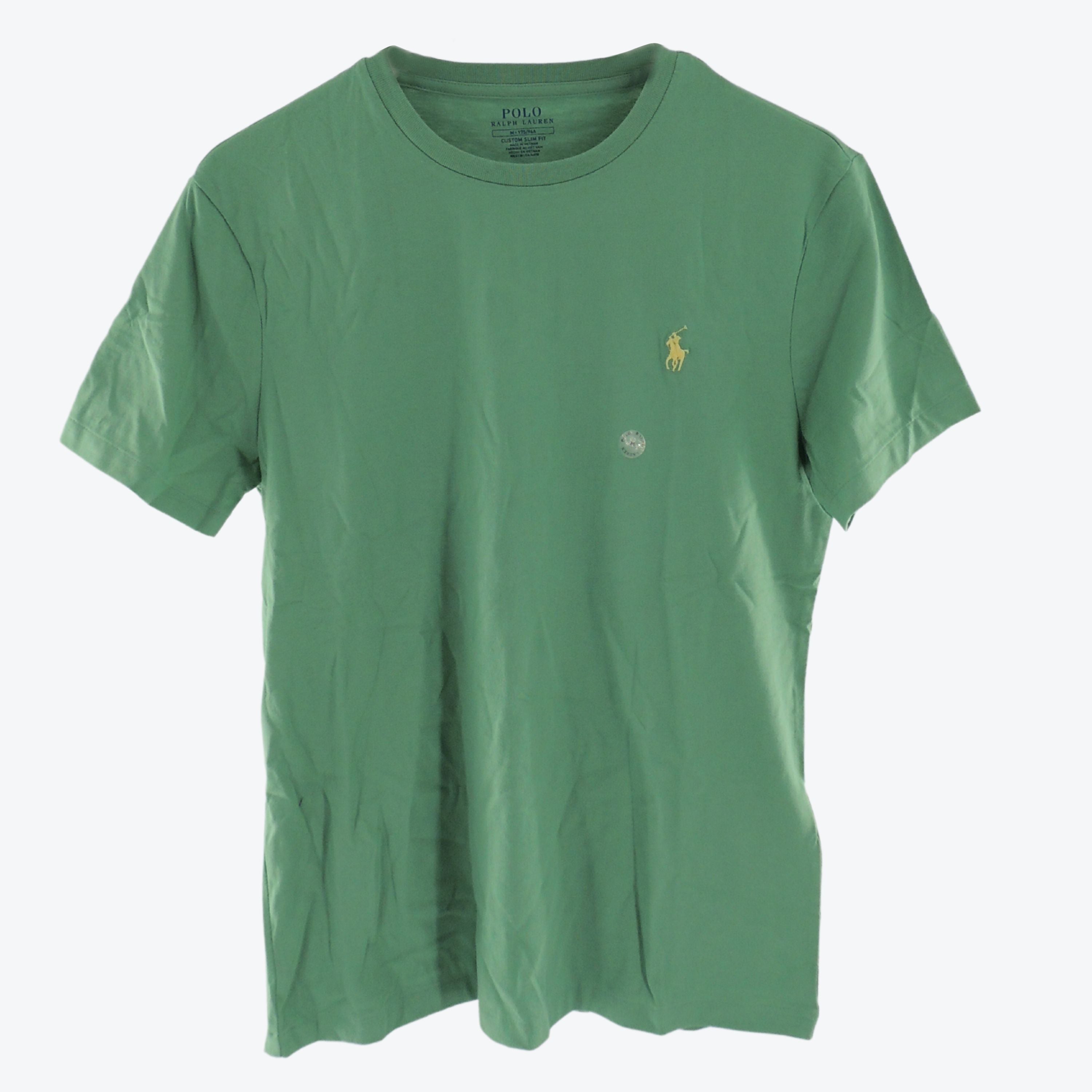 Ralph Lauren Crew Neck Slim Fit T Shirt in Green Medium