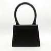 Jacquemus Le Chiquito Moyen leather top-handle bag in black