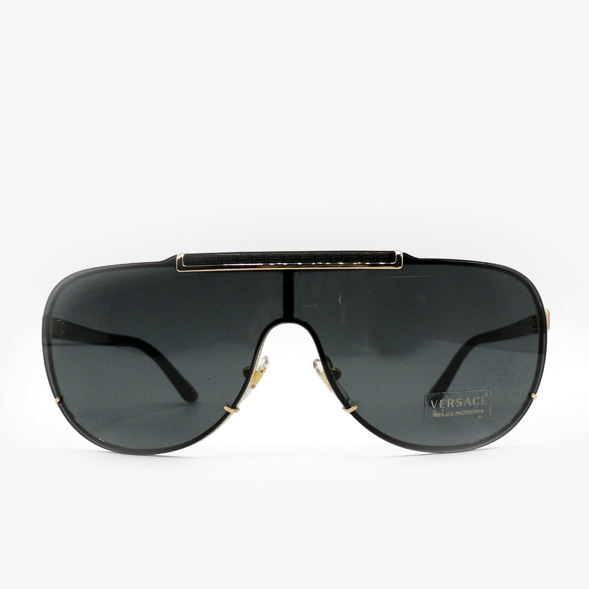 Versace Women's Black D-Frame Sunglasses VE2140