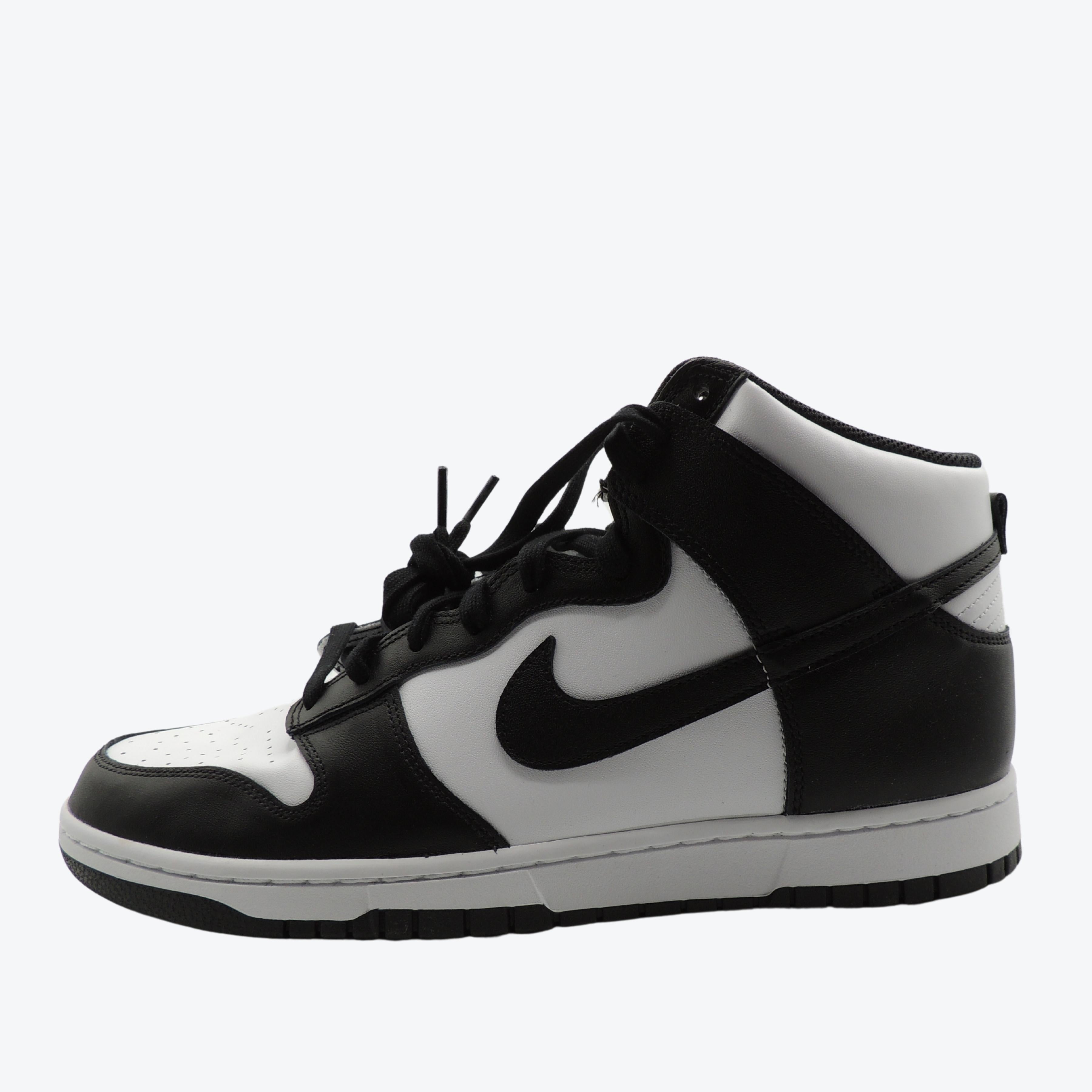 Nike Dunk High Panda Black White UK 12