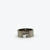 Load image into Gallery viewer, Fendi Logo Detail Ring Medium Bronze Silver Colour
