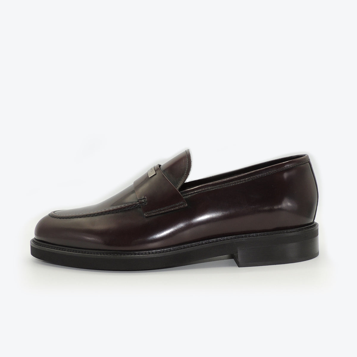 Sergio Rossi  Men's High Polished Dress Shoe in  Brown