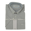 Lacoste Men's Regular Fit Poplin Short Sleeve Shirt Blue/White - S/M