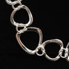 Silver Eternal Link  Bracelet