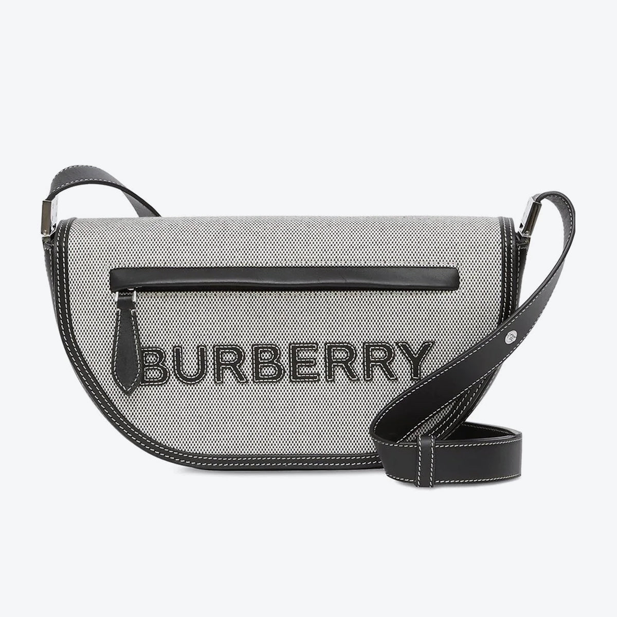 Burberry Small Olympia Canvas Shoulder Bag