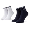 Lacoste Sports Socks Marine Blue & White